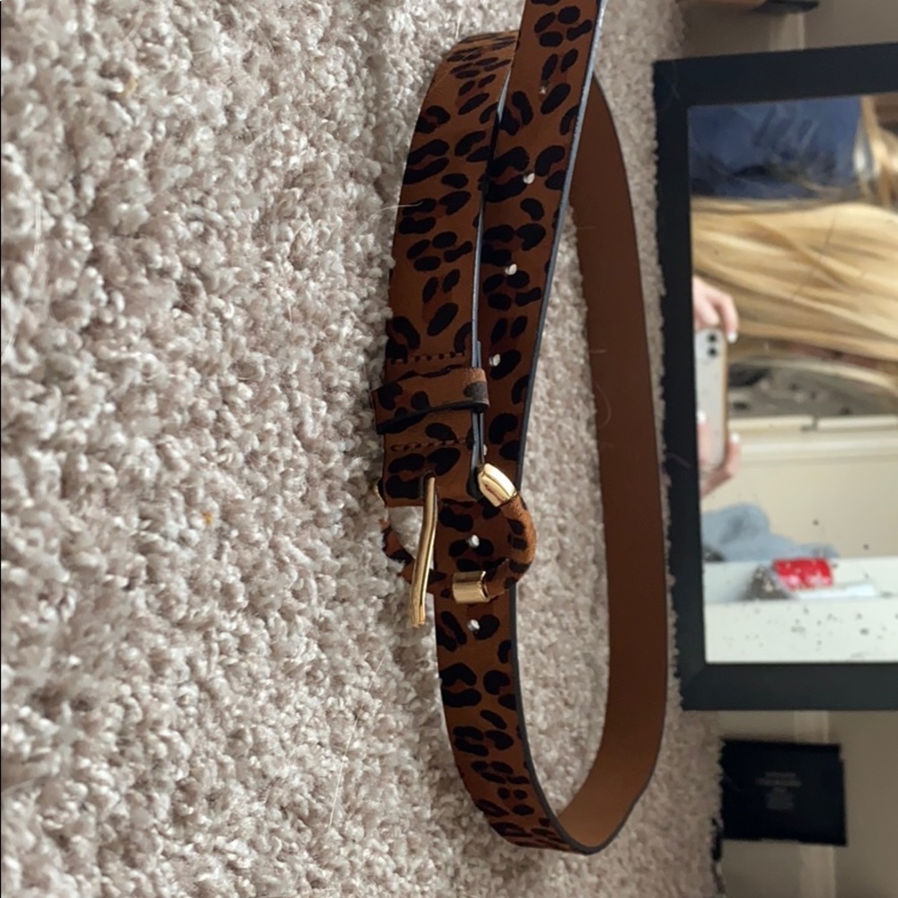 Cheetah belt